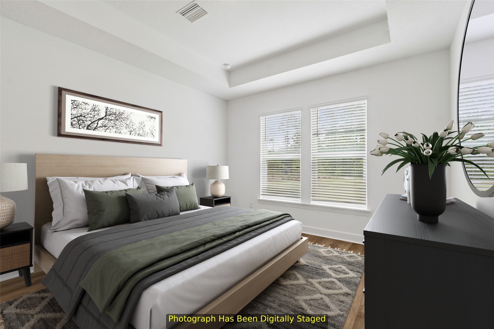718 Windchime Street Yulee, FL 32097 - Photo 16 of 28 a bedroom with bed and a window