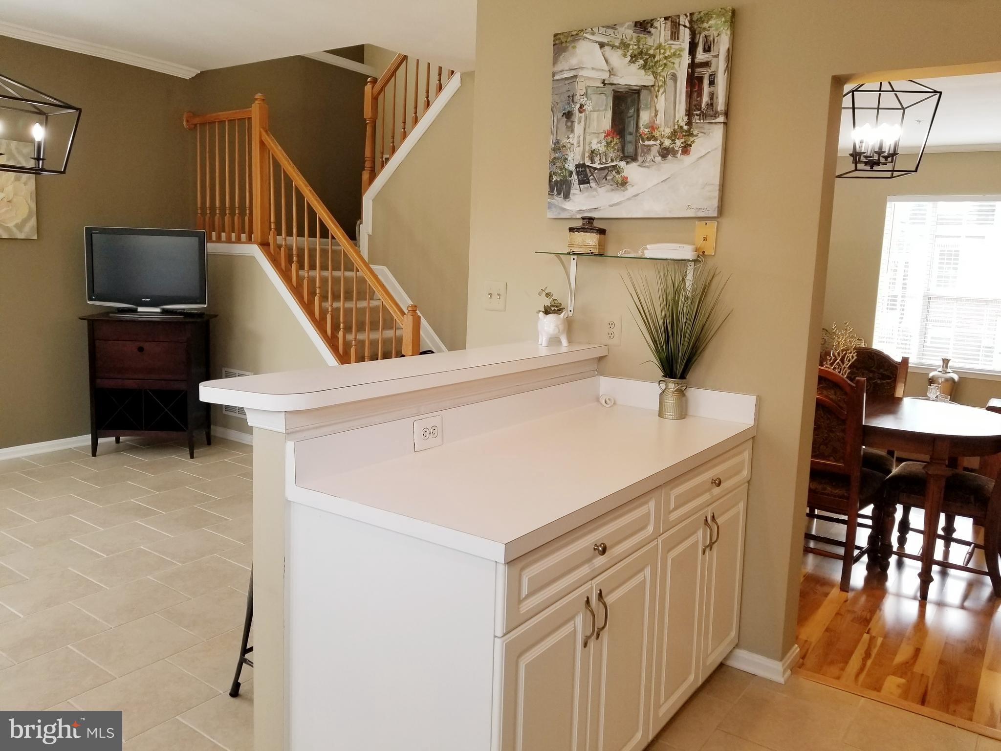 12233 Fletchertown Road Bowie, MD 20720 - Photo 13 of 33 Kitchen has additional counter & access to Dining