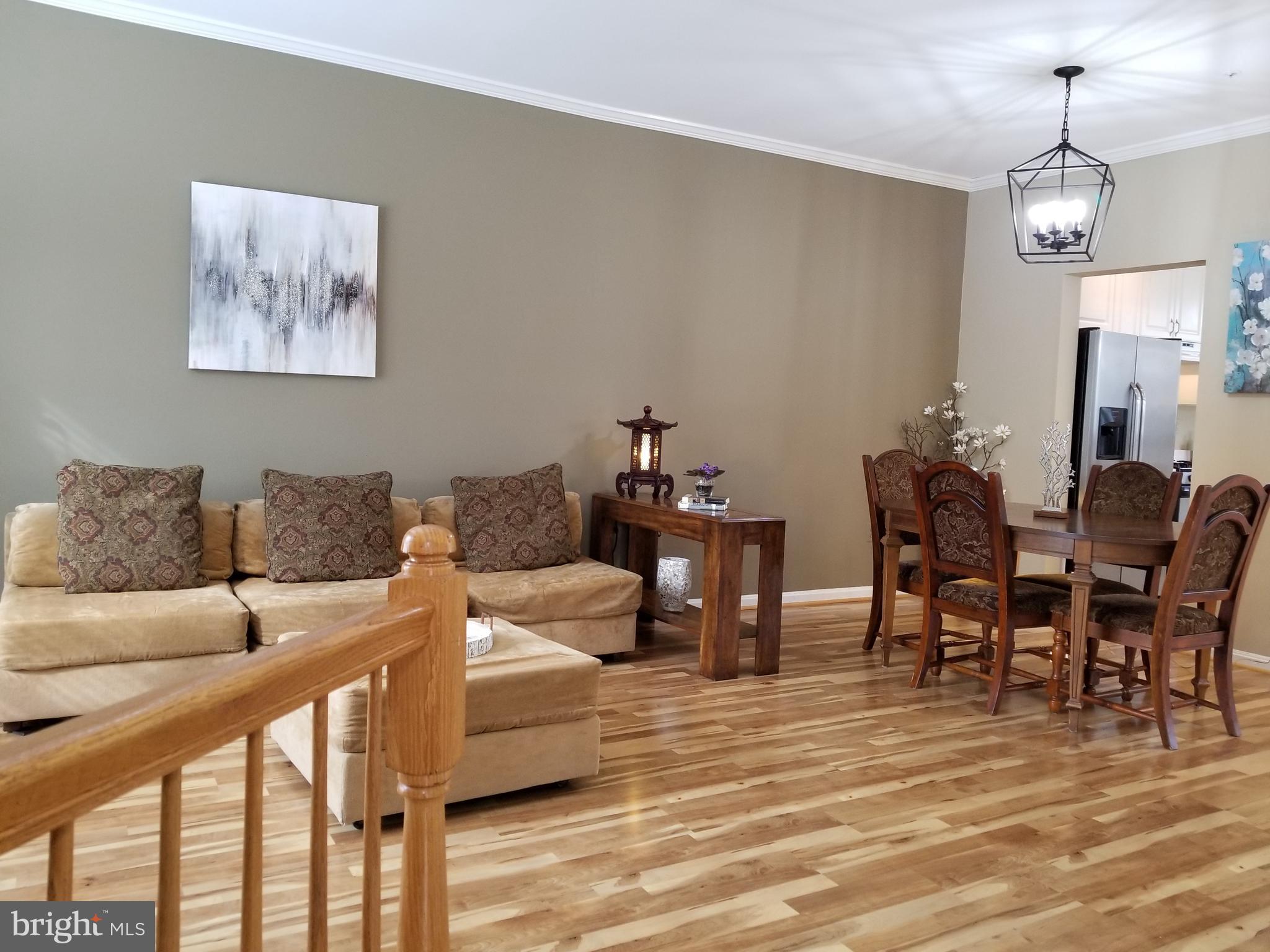 12233 Fletchertown Road Bowie, MD 20720 - Photo 3 of 33 From Foyer, view the largess of this LR /& DArea