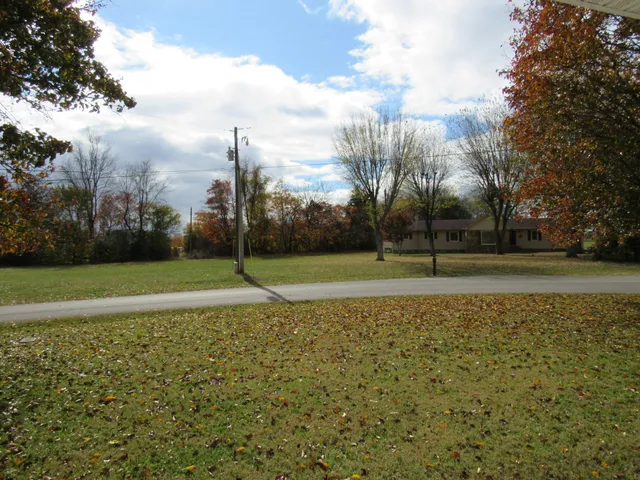 a view of a golf course