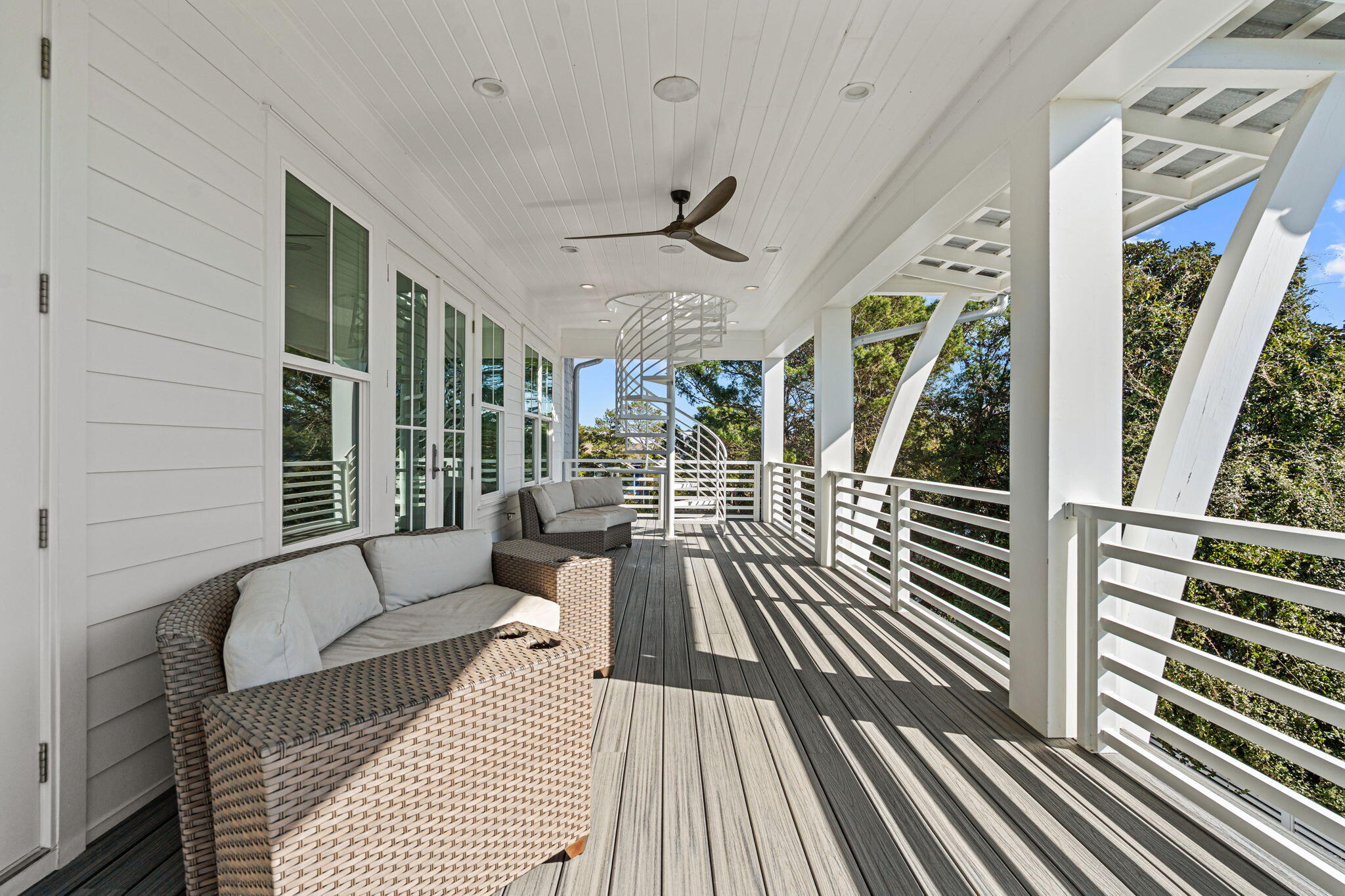 3779 West County Highway 30A Santa Rosa Beach, FL 32459 - Photo 26 of 30 Large Porch