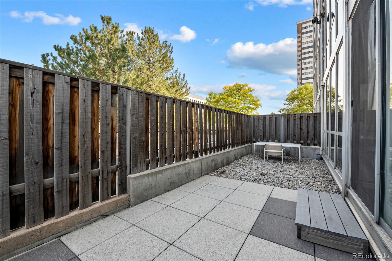3100 East Cherry Crk N Drive, Unit 108 Denver, CO 80209 - Photo 7 of 25 a view of backyard with a deck and wooden floor