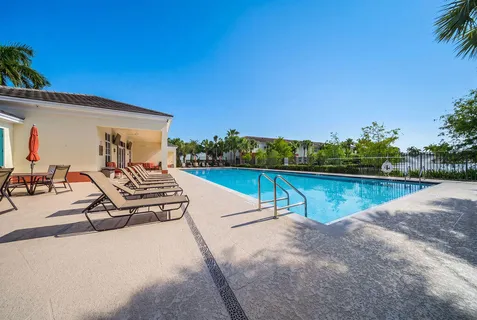 a view of a house with pool