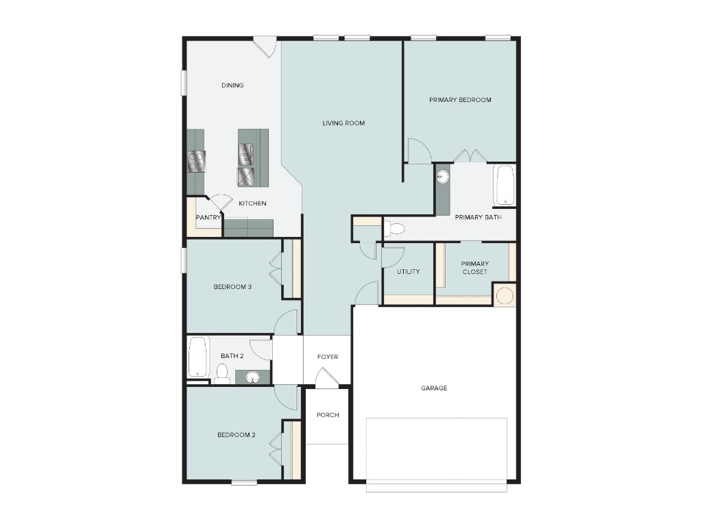 2671 Winding Creek Road Kyle, TX 78640 - Photo 3 of 7 Plan