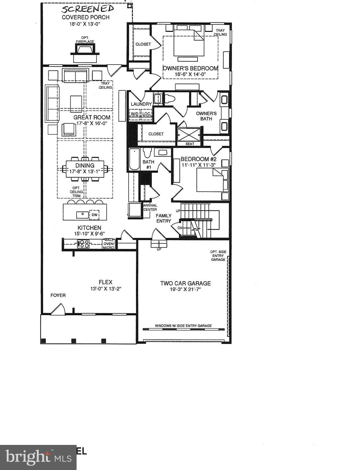 8511 Lallybroch Lane Fulton, MD 20759 - Photo 77 of 78 Main Level Floor Plan