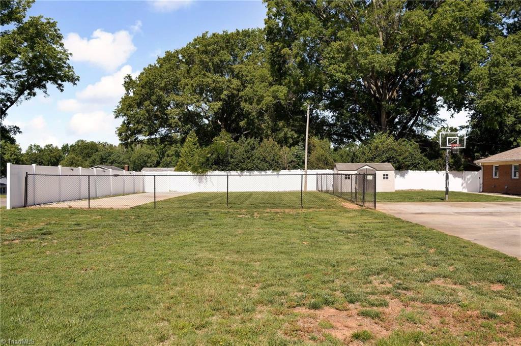 3025 Hickory Tree Road Winston-Salem, NC 27127 - Photo 10 of 33 Large Back fenced area for a dog run or play place!!!!!!