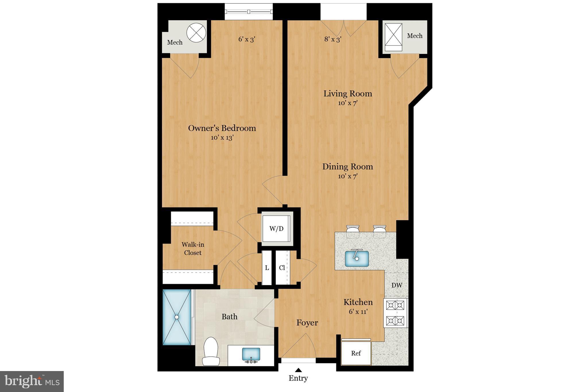 1300 N Street Northwest, Unit 4 Washington, DC 20005 - Photo 19 of 19