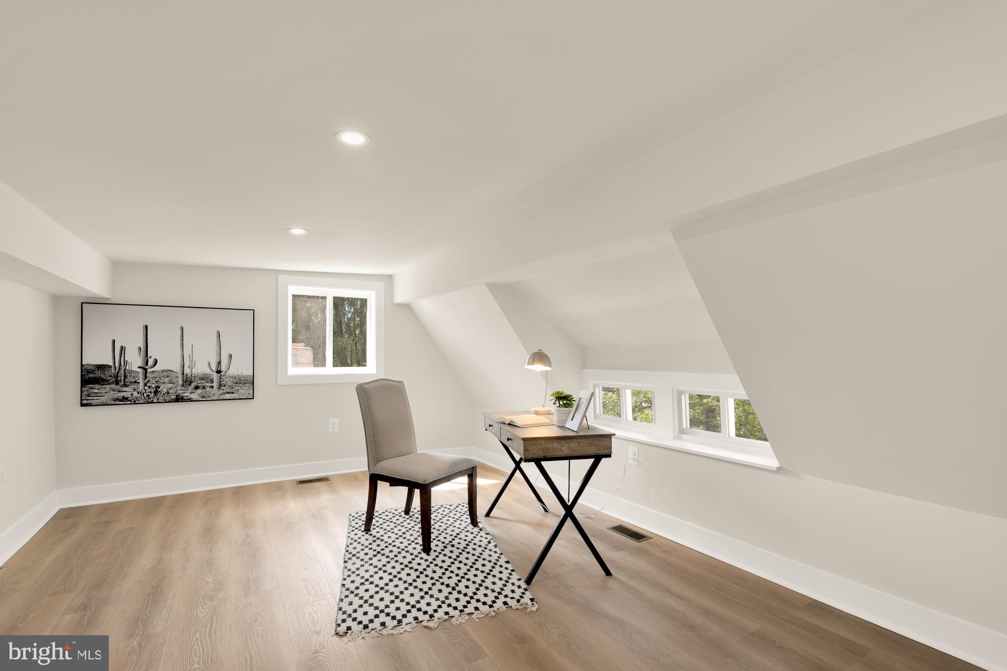 5331 42nd Street Northwest Washington, DC 20015 - Photo 30 of 51 a workspace room with furniture and wooden floor