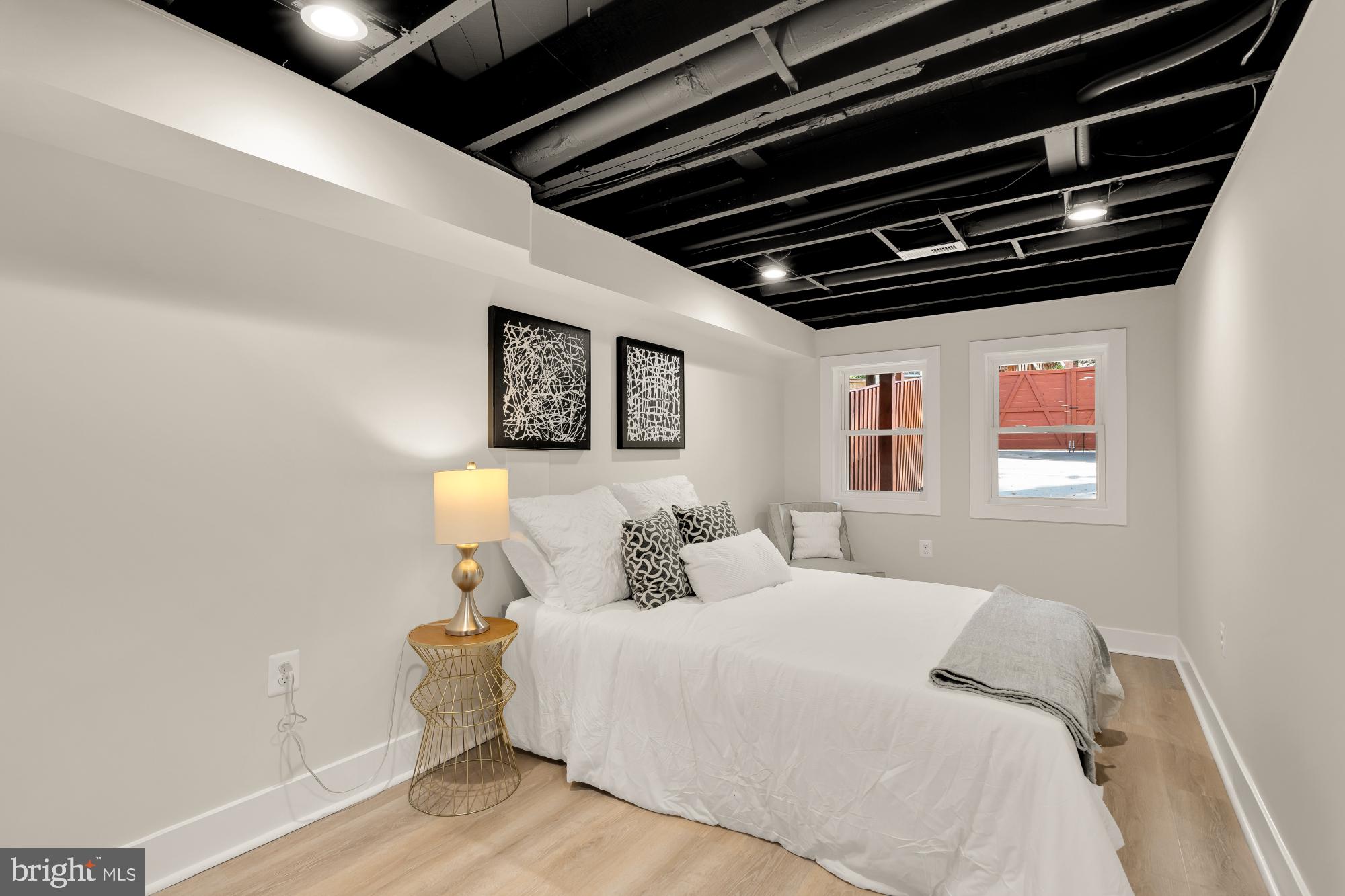 5331 42nd Street Northwest Washington, DC 20015 - Photo 44 of 51 a bedroom with a bed