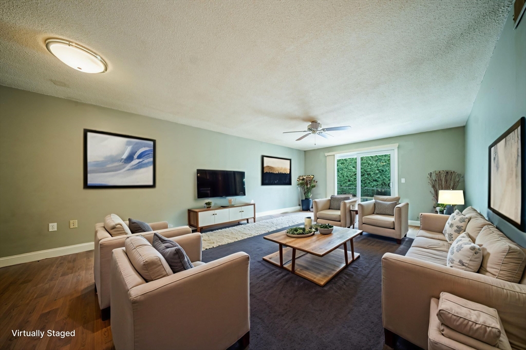 3 Shadowbrook Lane, Unit 3 Milford, MA 01757 - Photo 4 of 35 a living room with furniture and a flat screen tv