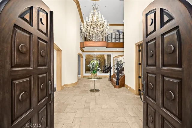 a view of a entryway door of the house