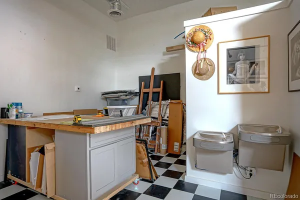 a view of a storage & utility room