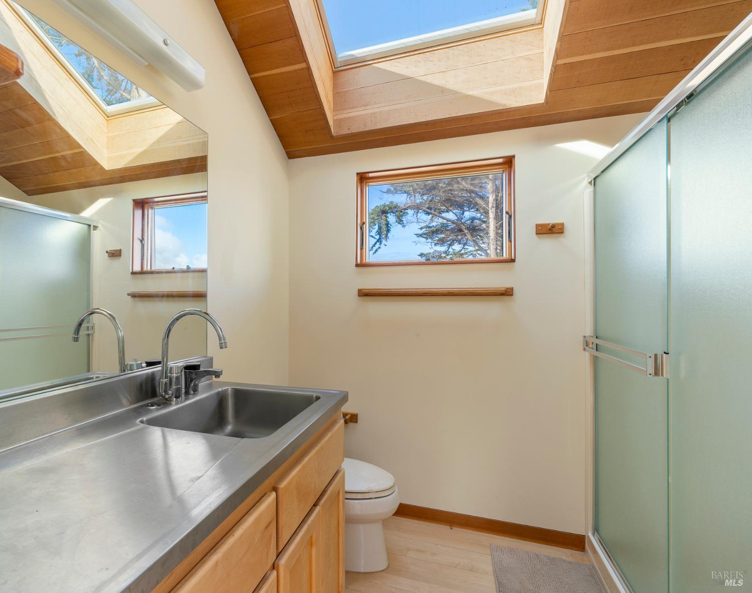 116 Shepherds Close The Sea Ranch, CA 95497 - Photo 44 of 65 a bathroom with a sink and a toilet