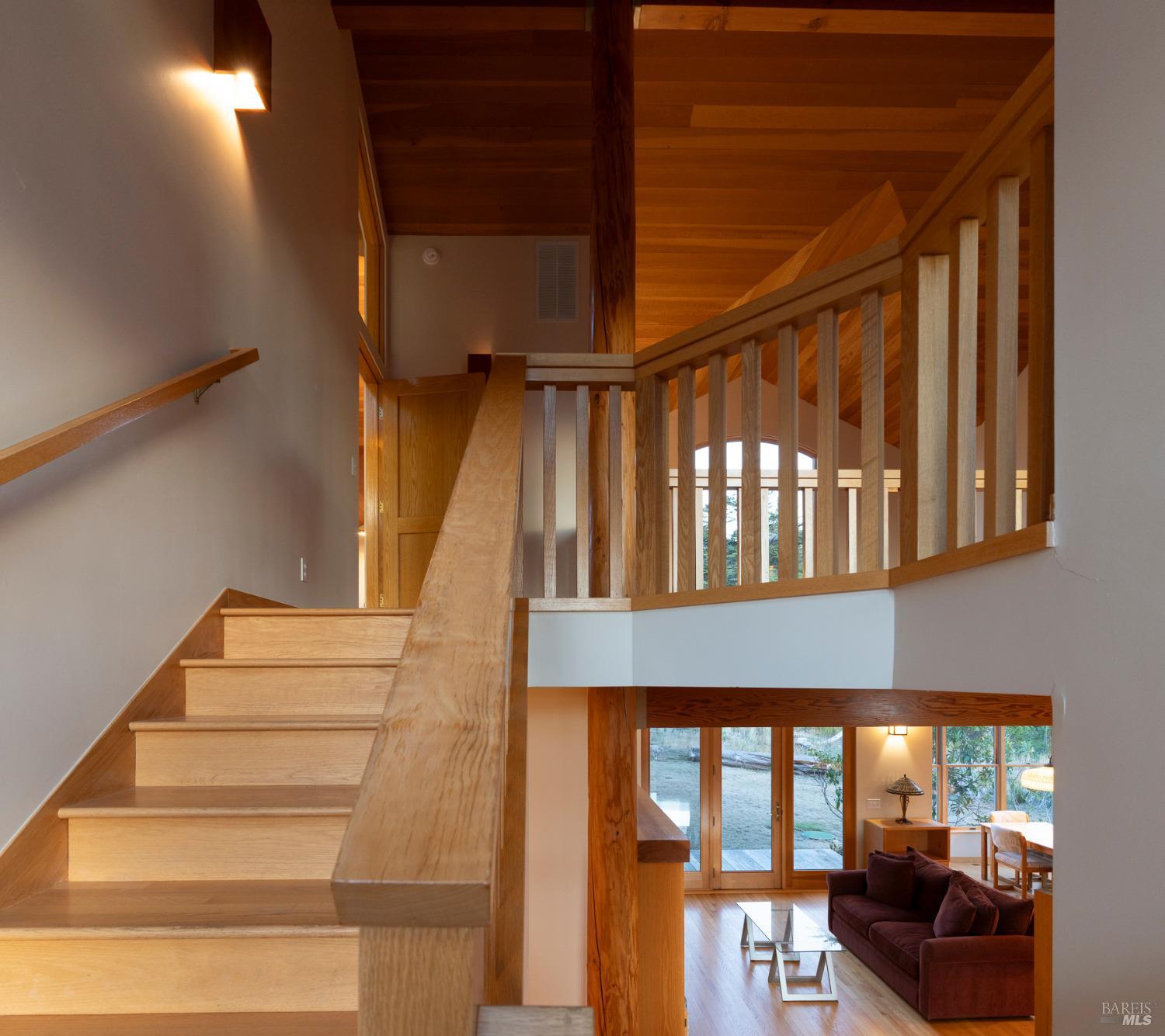 116 Shepherds Close The Sea Ranch, CA 95497 - Photo 56 of 65 a view of entryway and hall with wooden floor