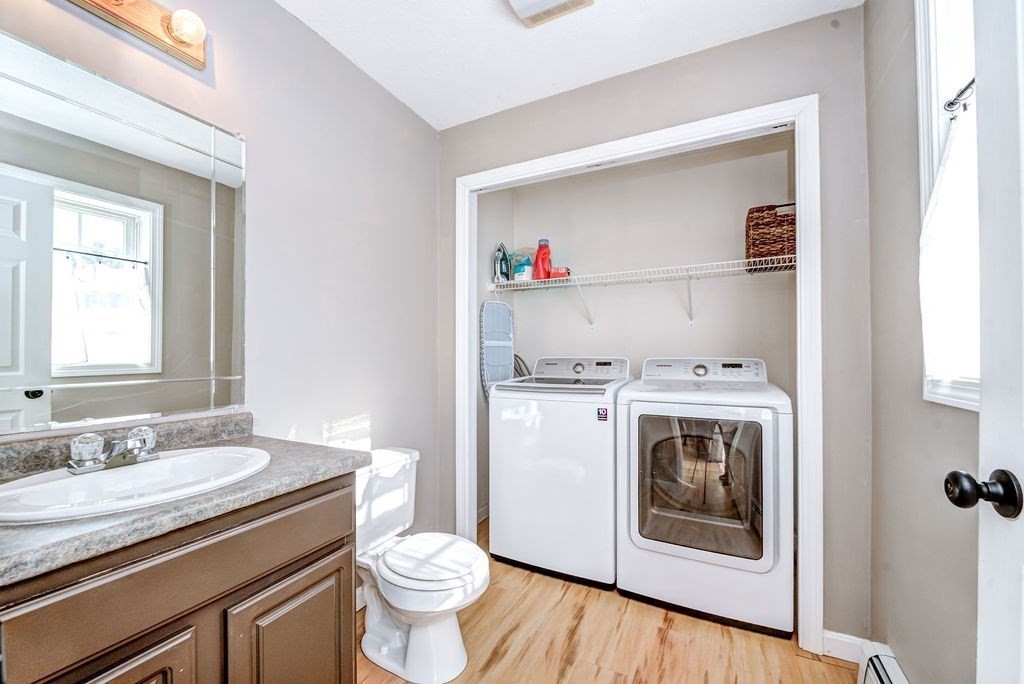 40 Sawyer Street Gardner, MA 01440 - Photo 12 of 37 a view of bathroom with a sink and a toilet