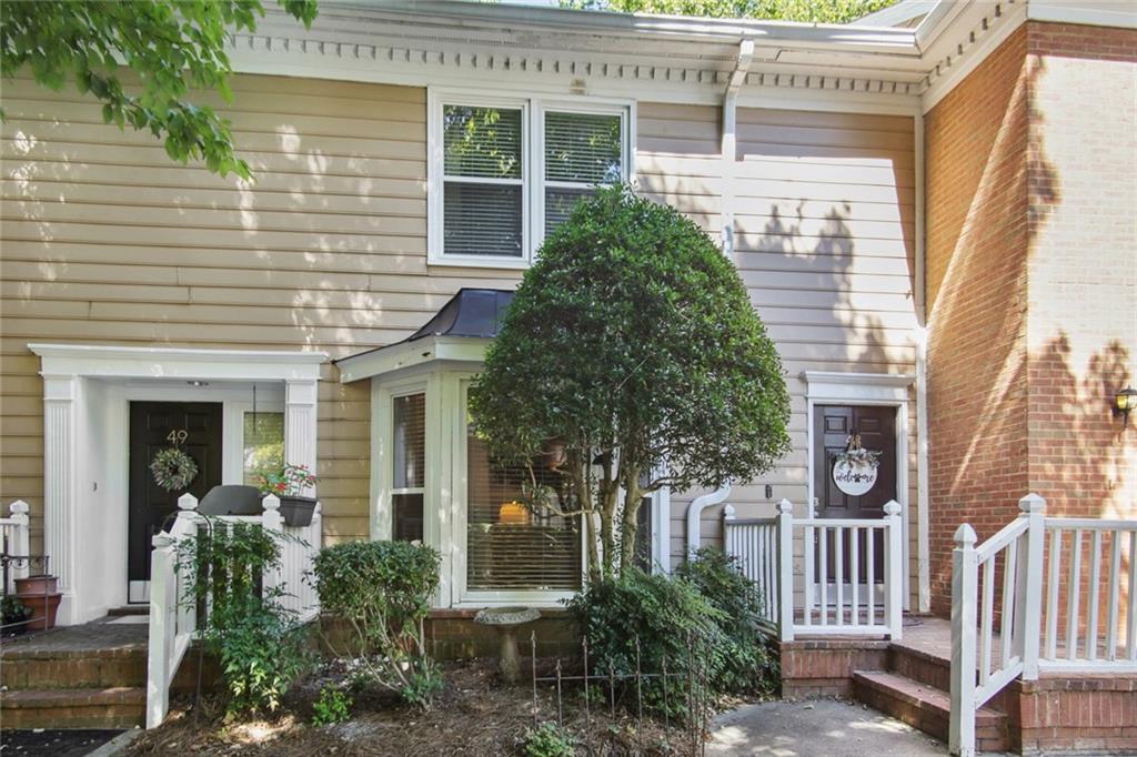 front view of a house