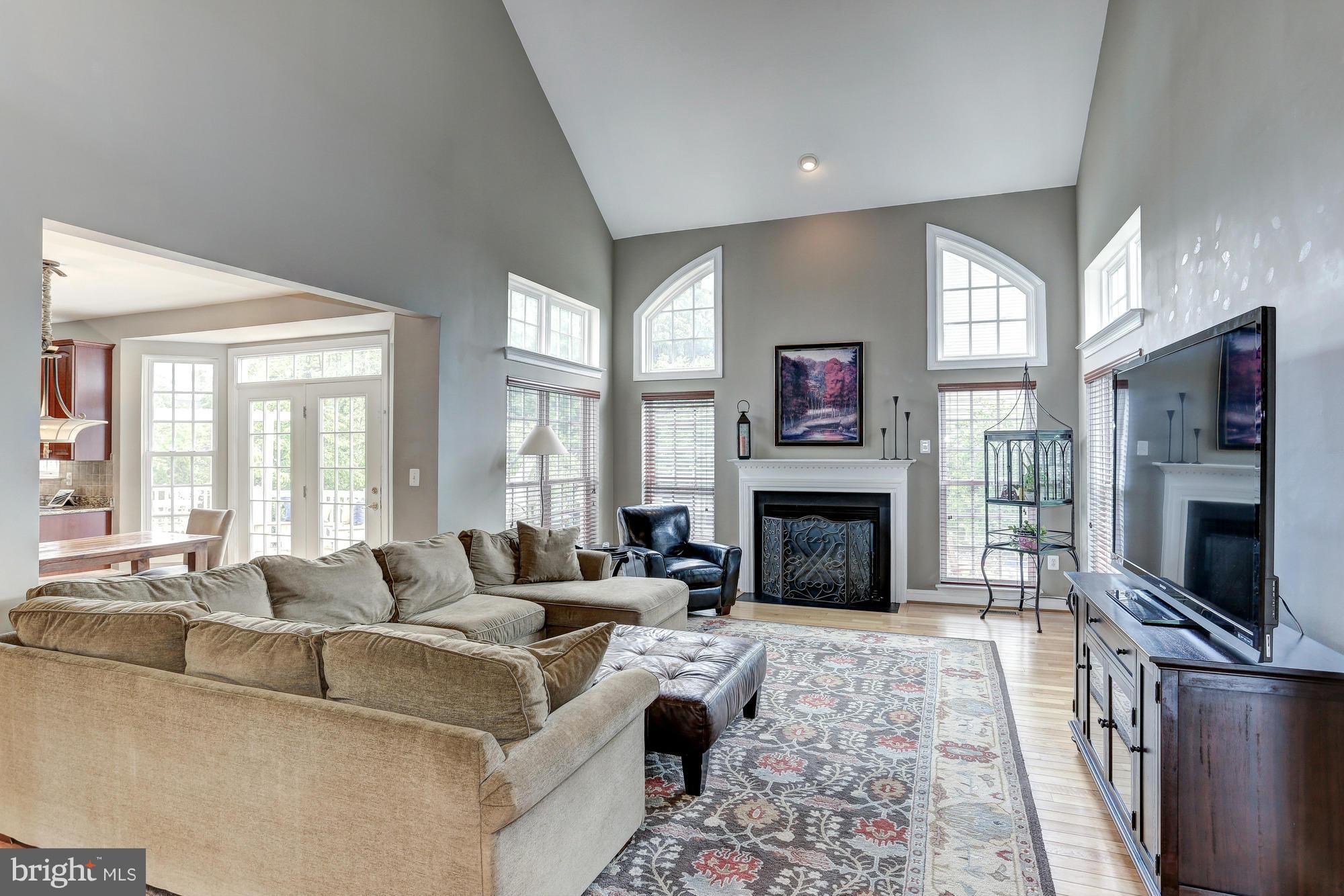 9070 Roaring Spring Loop Bristow, VA 20136 - Photo 4 of 30 Family Room with fireplace