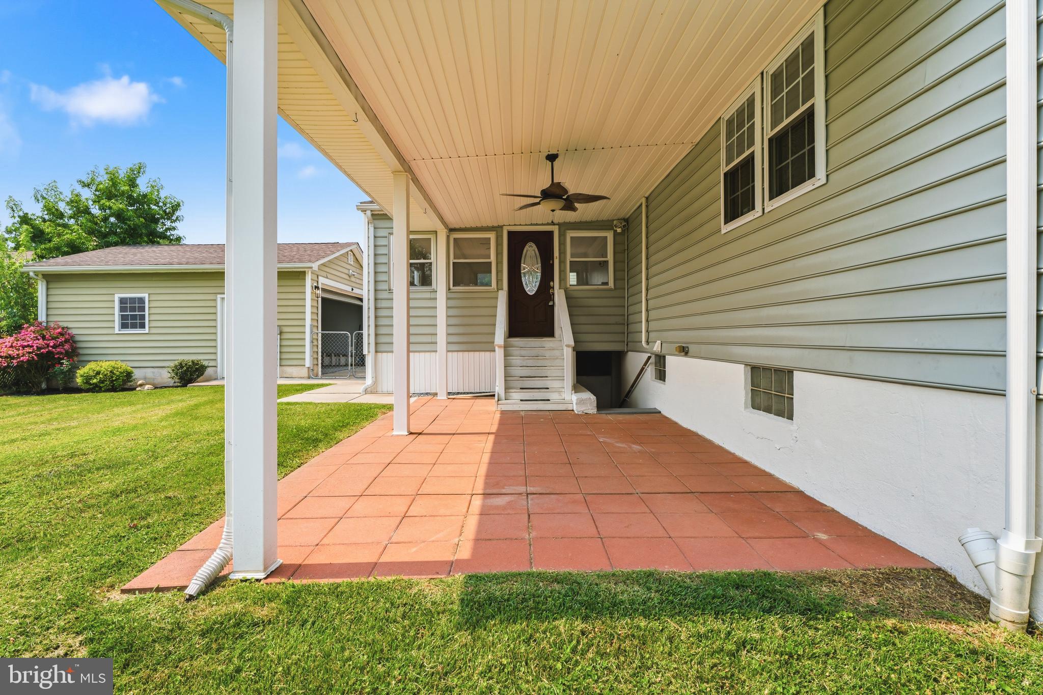 530 Holly Hunt Road Baltimore, MD 21220 - Photo 28 of 37 Covered Rear Patio