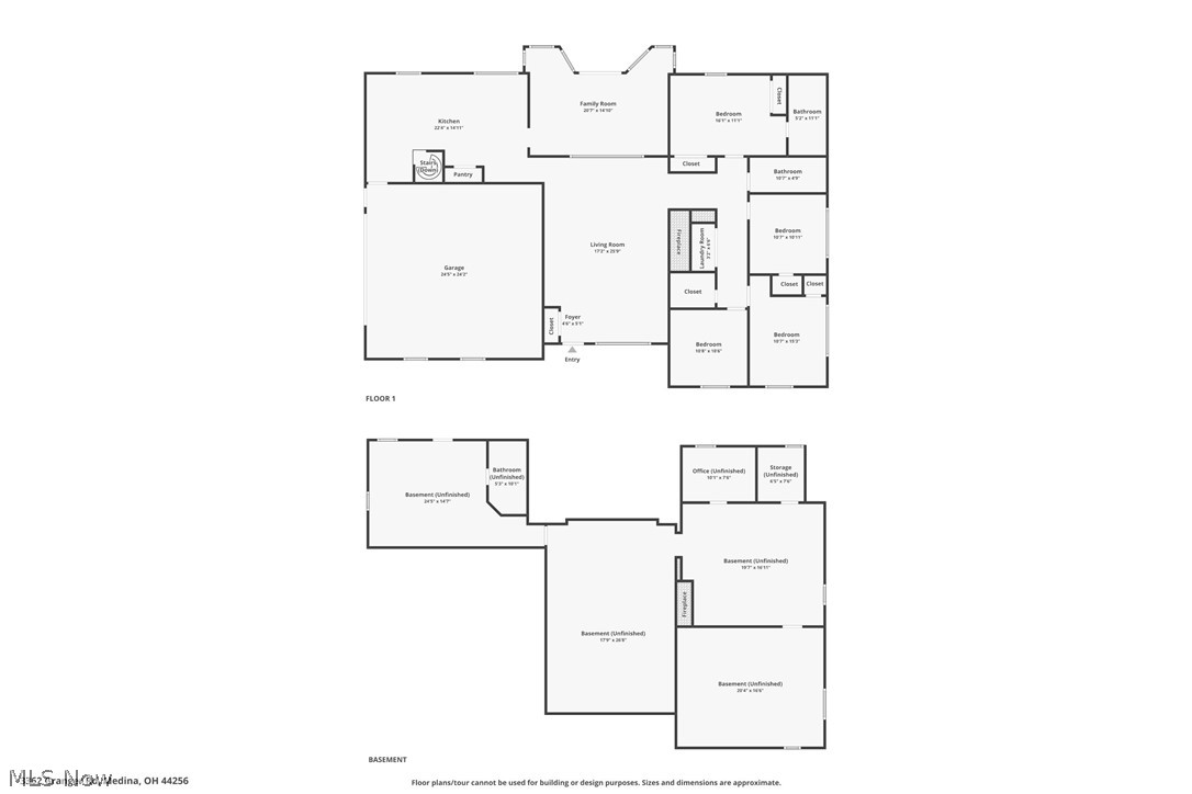 3362 Granger Road Medina, OH 44256 - Photo 49 of 49 Floor plan