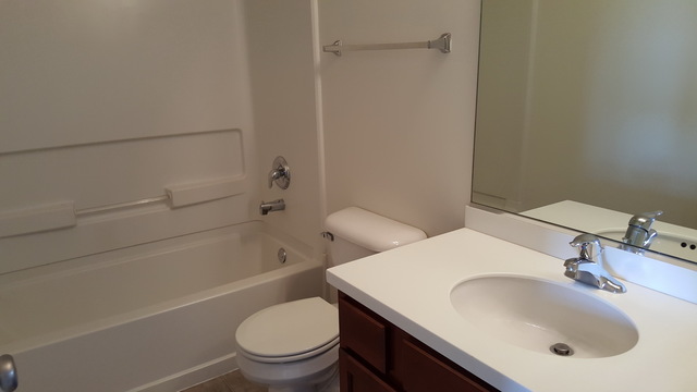 4205 Drexel Avenue Aurora, IL 60504 - Photo 12 of 16 a bathroom with a sink toilet and shower