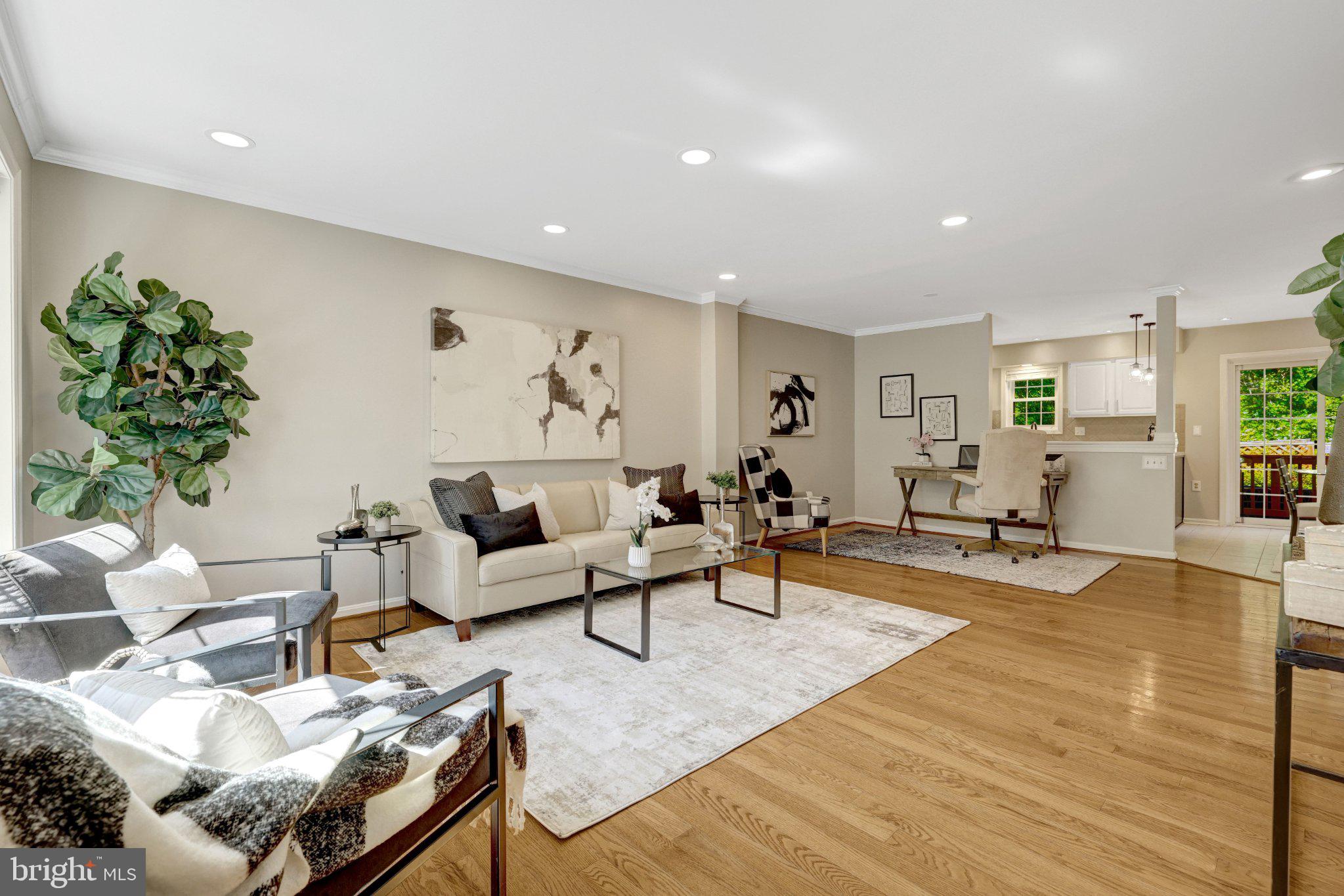 11992 Sentinel Point Court Reston, VA 20191 - Photo 5 of 36 Well lit living room with space for
