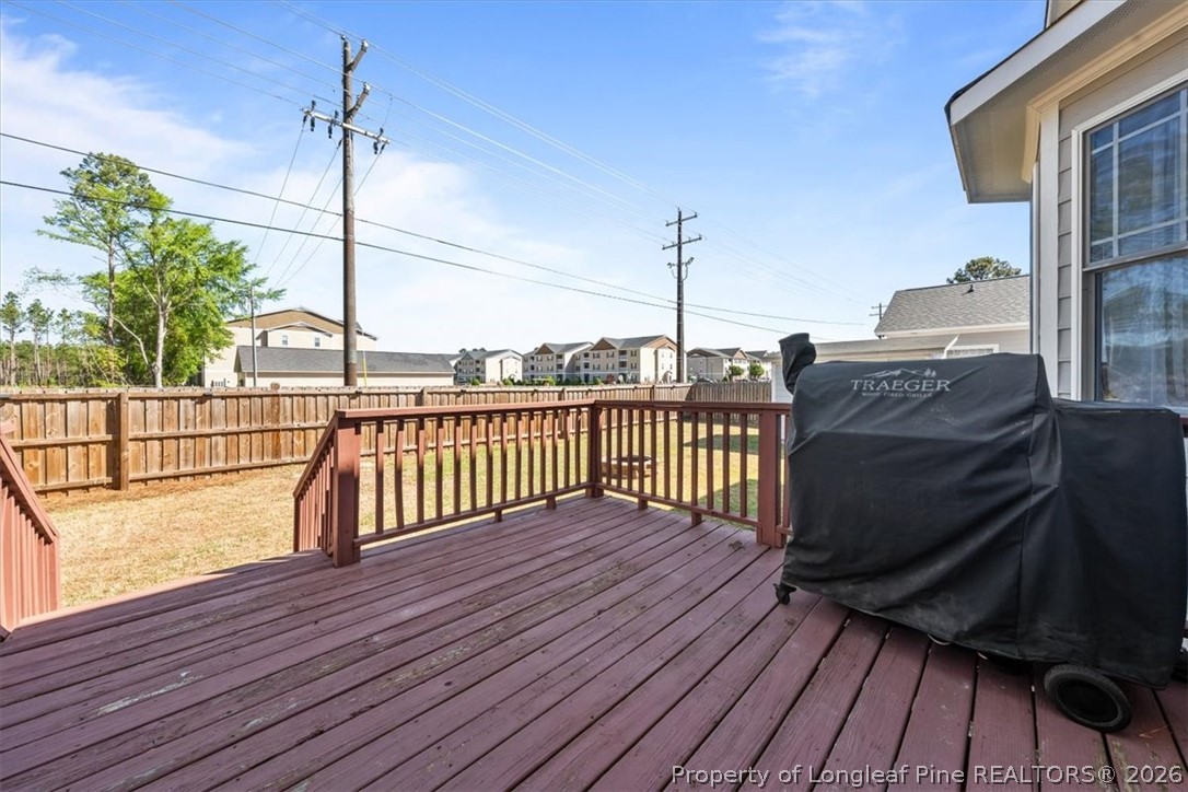 2708 Plum Ridge Road Fayetteville, NC 28306 - Photo 25 of 27 a view of balcony with wooden floor