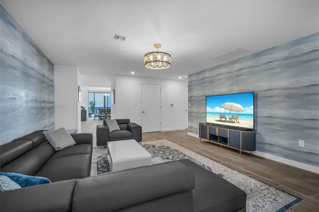 a view of balcony with couch