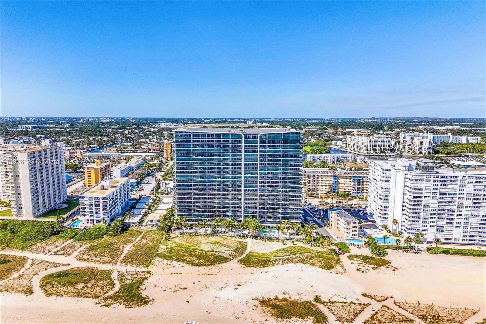 900 North Ocean Boulevard, Unit 503 Pompano Beach, FL 33062 - Photo 55 of 99 a view of a balcony with an ocean view