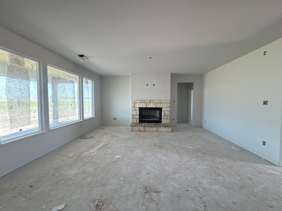 8755 County Road 623 Blue Ridge, TX 75424 - Photo 5 of 15 a view of empty room with a fireplace