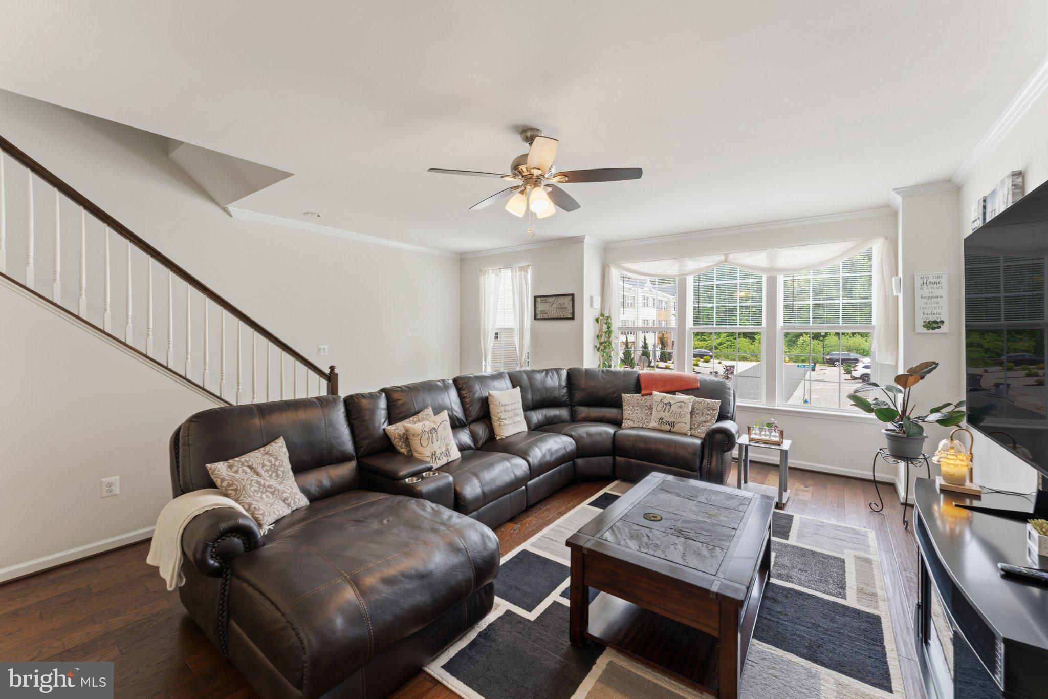 320 Tree Line Drive Fredericksburg, VA 22405 - Photo 25 of 49 a living room with furniture ceiling fan and a window