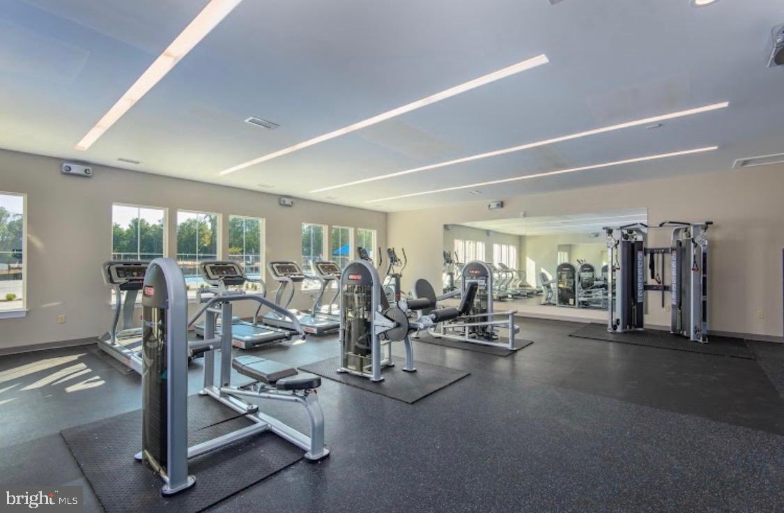 320 Tree Line Drive Fredericksburg, VA 22405 - Photo 48 of 49 a view of a room with gym equipment