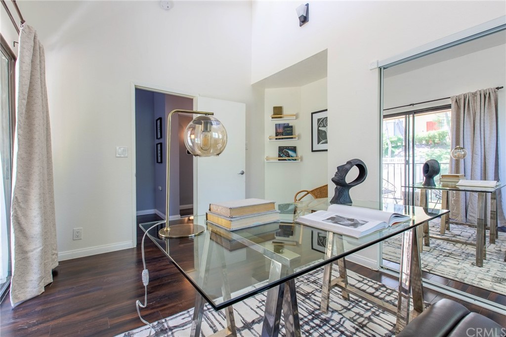 1881 Alpha Road, Unit 5 Glendale, CA 91208 - Photo 18 of 29 a view of a workspace with furniture and window