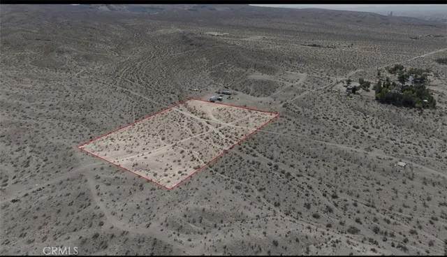 a view of a dry yard