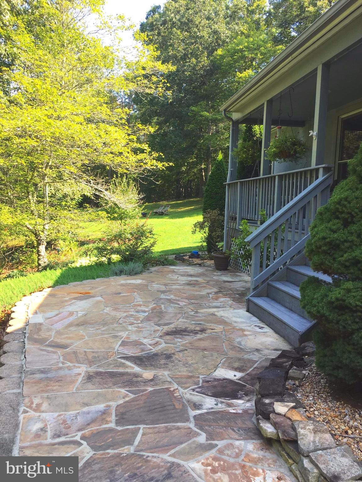 6709 Cabin Branch Road Marshall, VA 20115 - Photo 2 of 26 Walkway leading to the front door