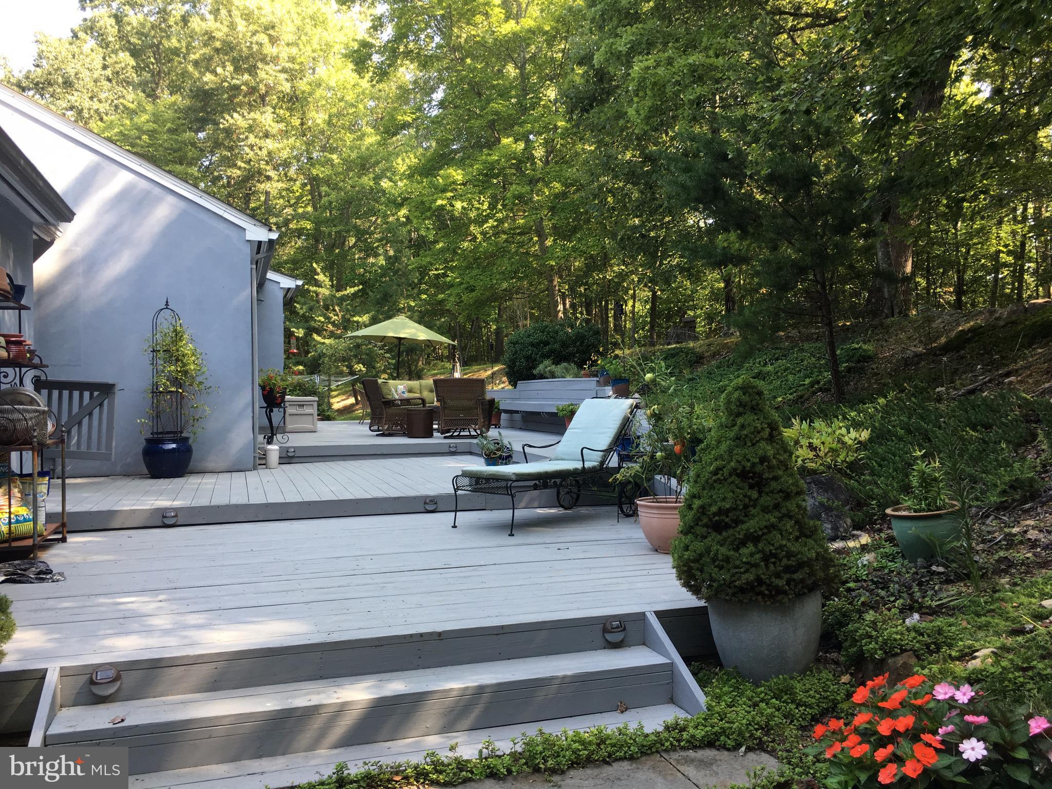 6709 Cabin Branch Road Marshall, VA 20115 - Photo 26 of 26 Deck-stairs/lighting