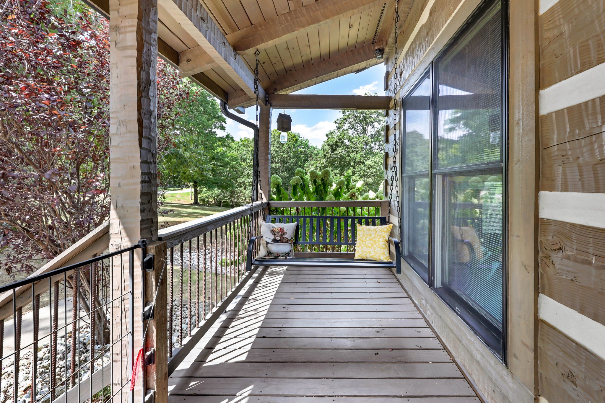 102 Highwater Road Waverly, TN 37185 - Photo 13 of 51 a view of a balcony with wooden floor