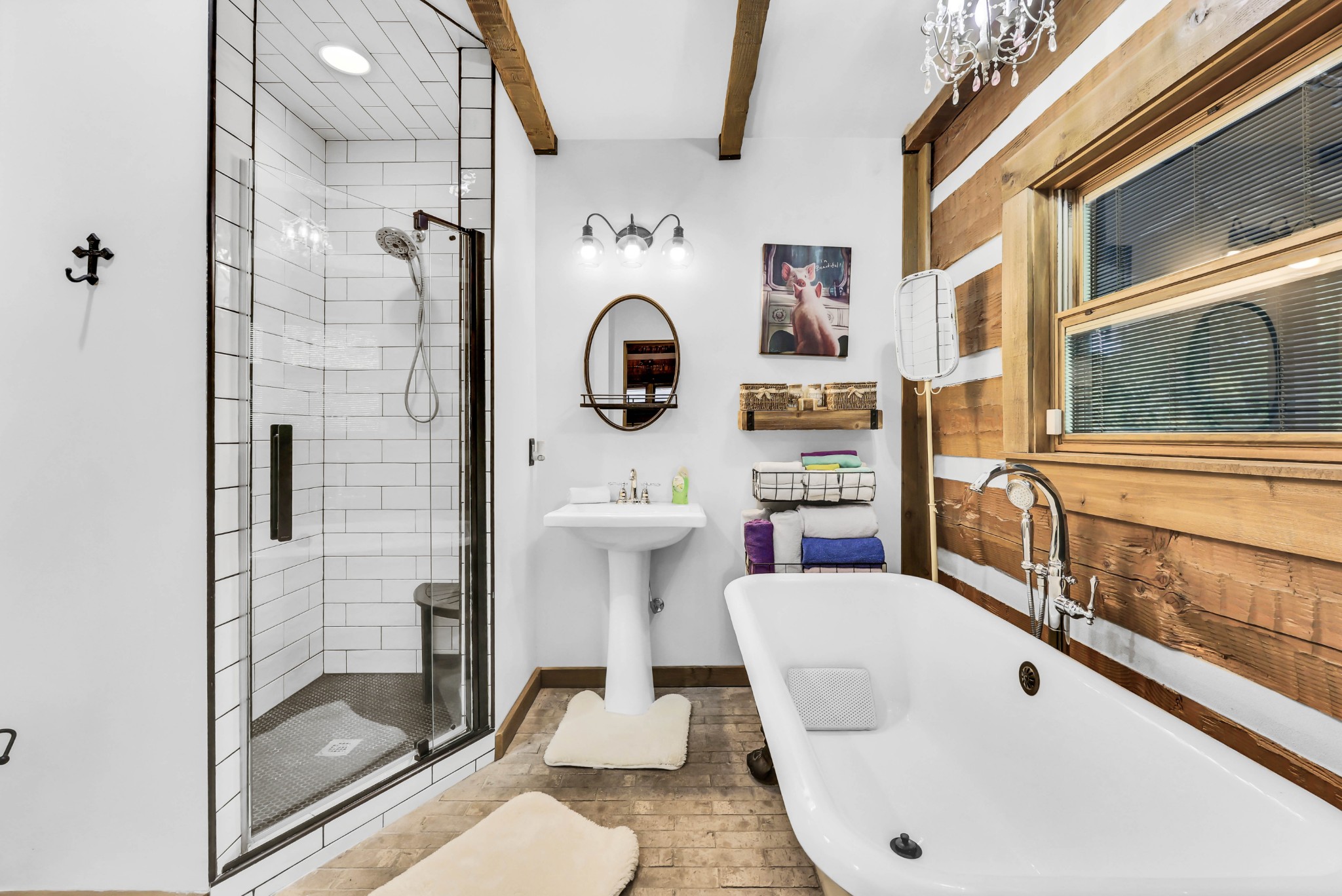 102 Highwater Road Waverly, TN 37185 - Photo 27 of 51 a bathroom with a sink a toilet a mirror and shower