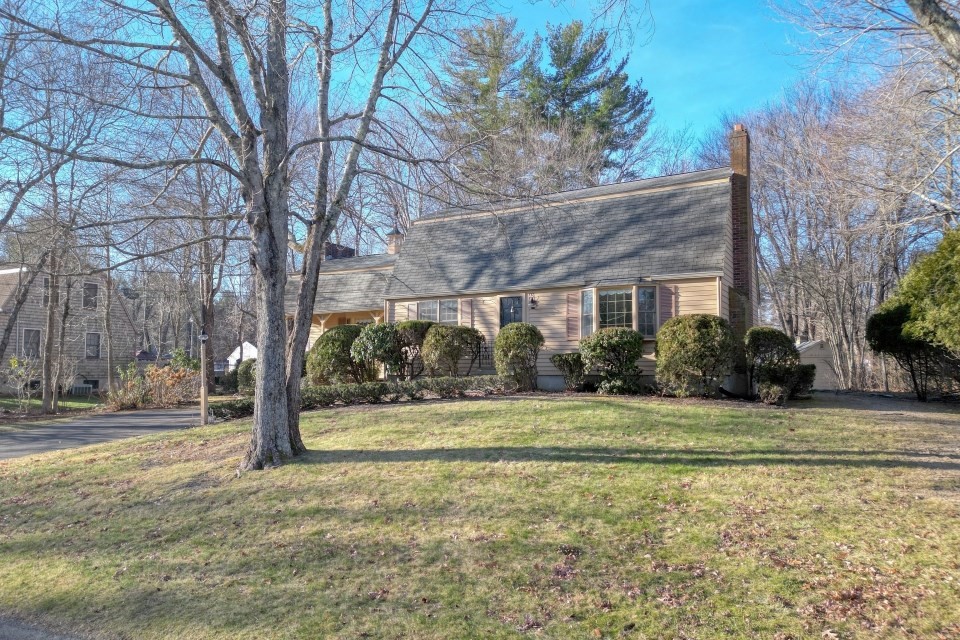 21 Strawberry Lane Whitman, MA 02382 - Photo 7 of 39 a view of a house with a yard and palm trees