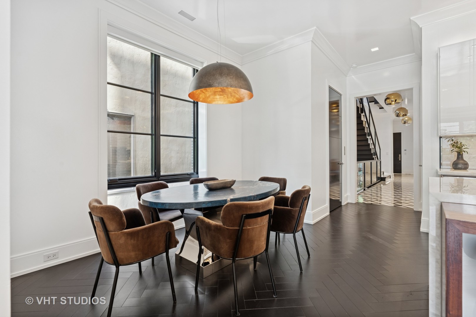 1878 North Orchard Street Chicago, IL 60614 - Photo 16 of 80 a view of a dining room with furniture and wooden floor