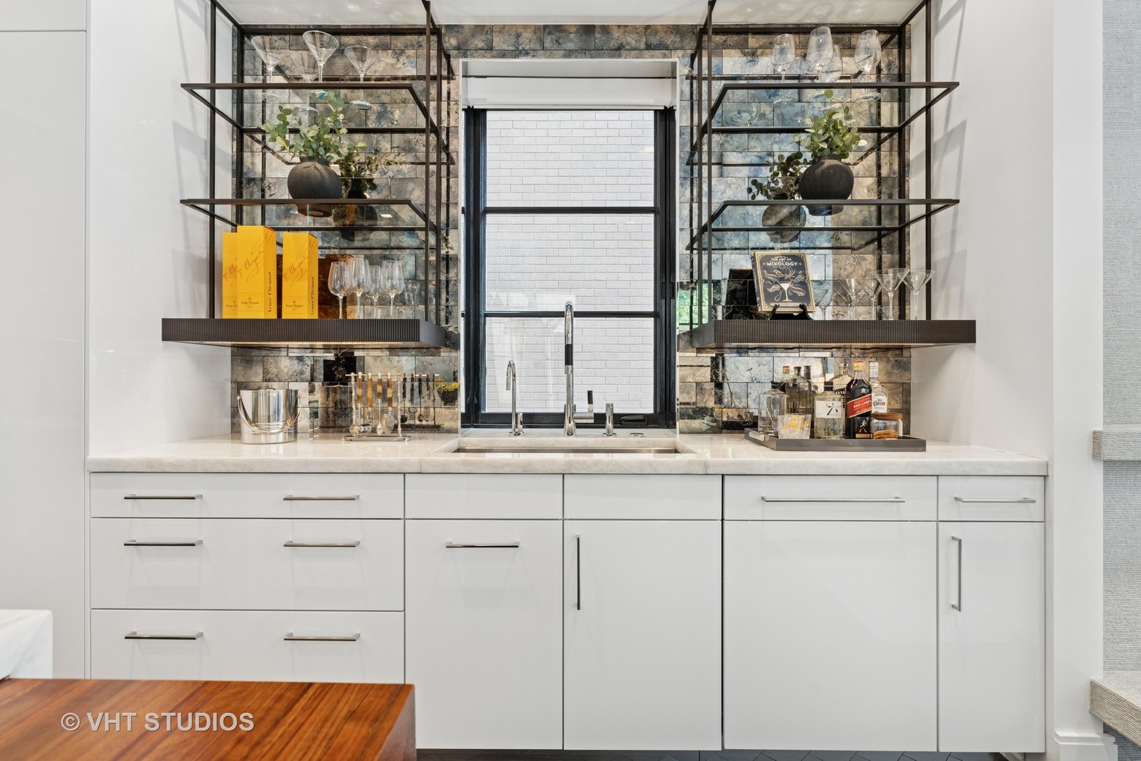 1878 North Orchard Street Chicago, IL 60614 - Photo 19 of 80 a bathroom with a sink and a mirror