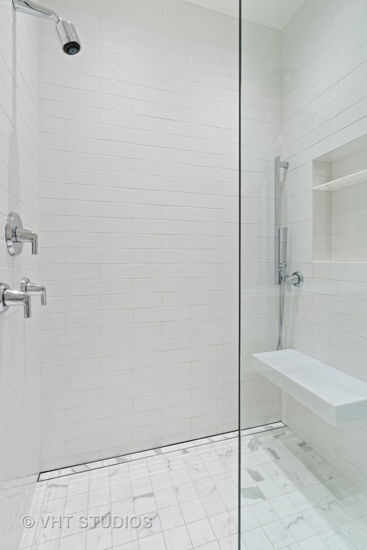 1878 North Orchard Street Chicago, IL 60614 - Photo 55 of 80 a bathroom with a shower and a toilet