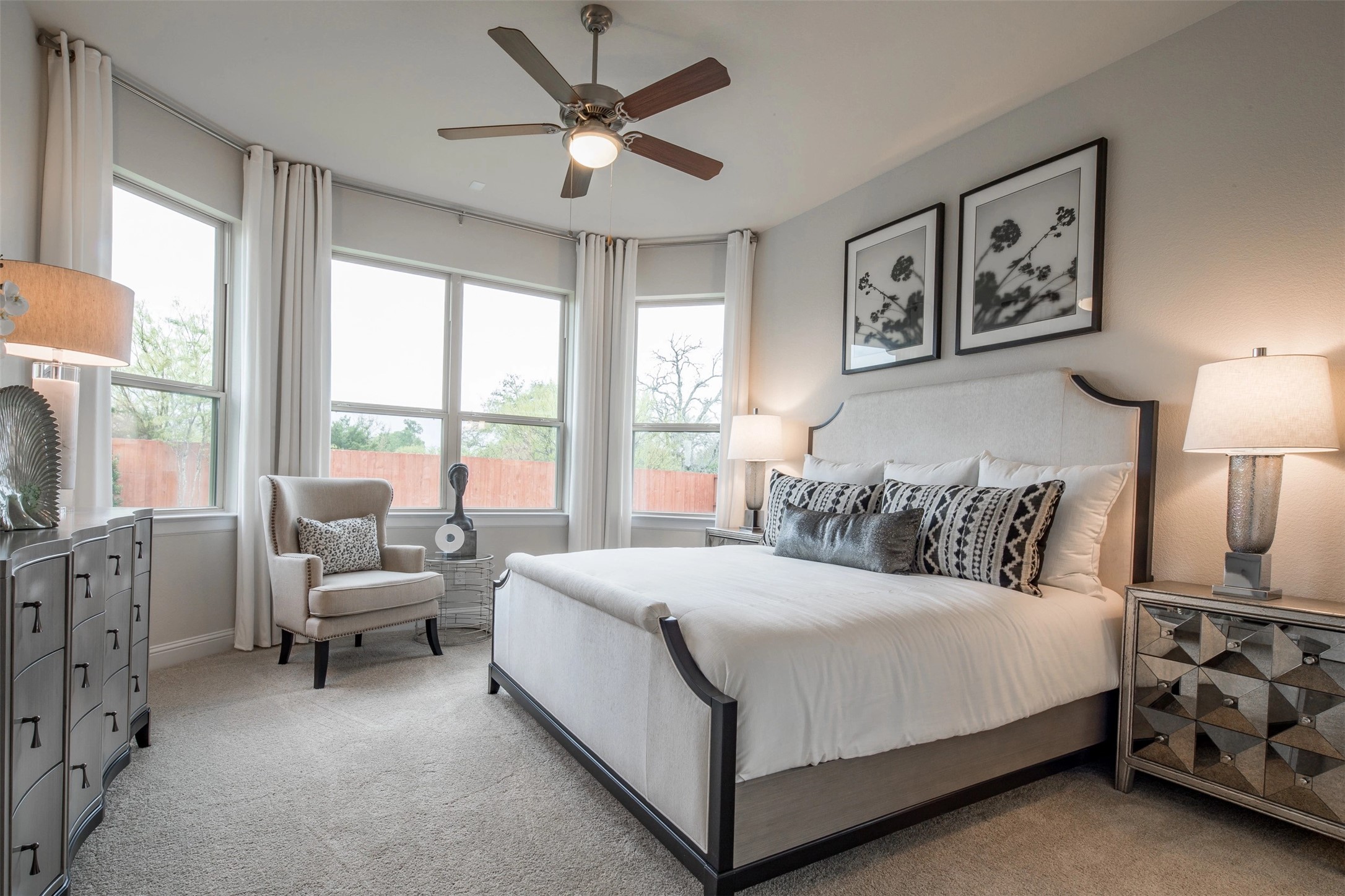 1229 Terrace View Drive Georgetown, TX 78628 - Photo 6 of 17 This naturally illuminated bedroom offers a tranquil retreat with plush carpeting and abundant window views.