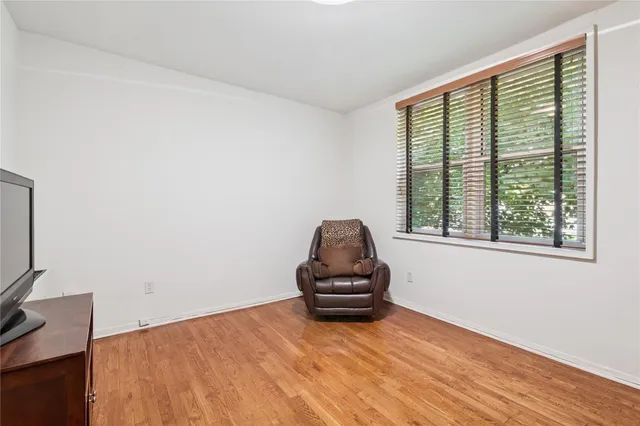 a view of backyard with green space