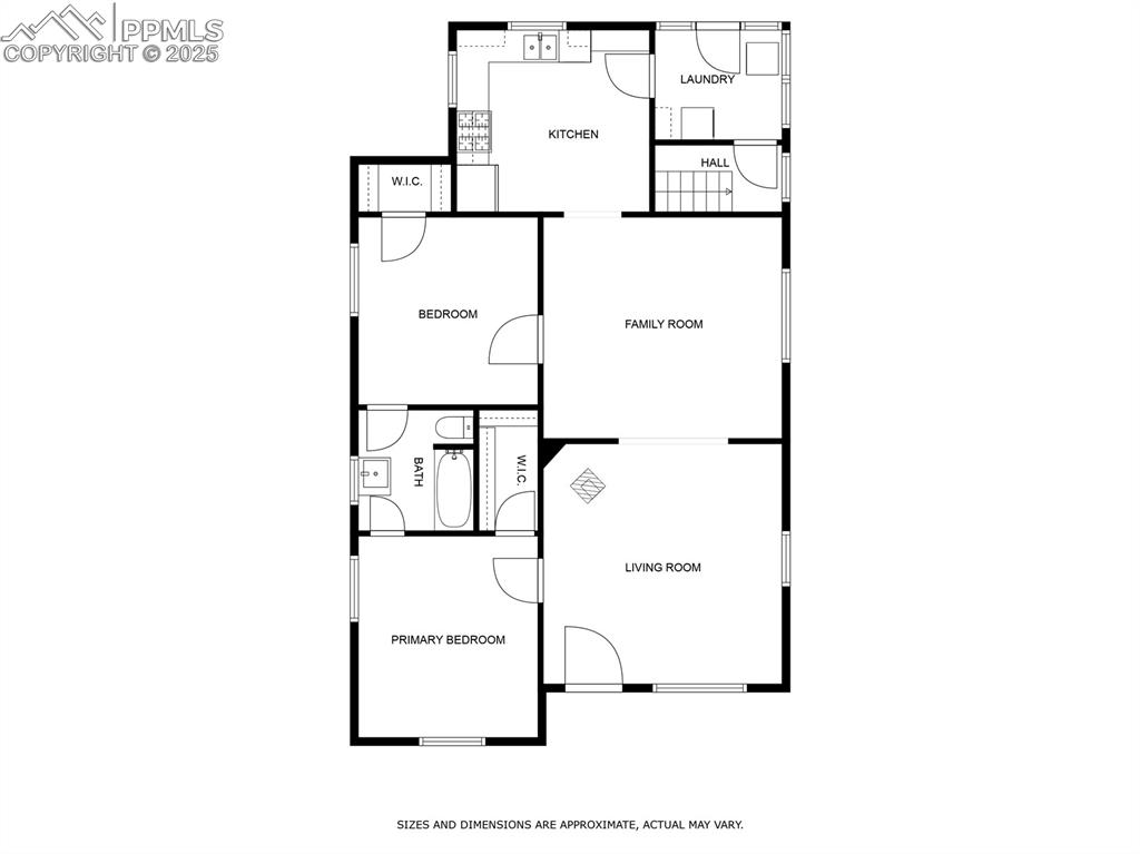 609 Rudd Avenue Canon City, CO 81212 - Photo 19 of 20 a picture of a floor plan