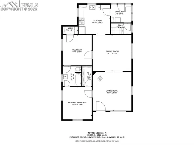 a picture of a floor plan