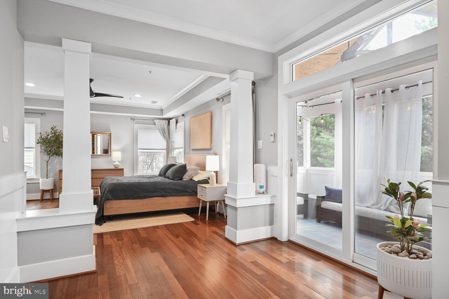 2107 Ellis Street Silver Spring, MD 20910 - Photo 38 of 63 a living room with furniture and large windows