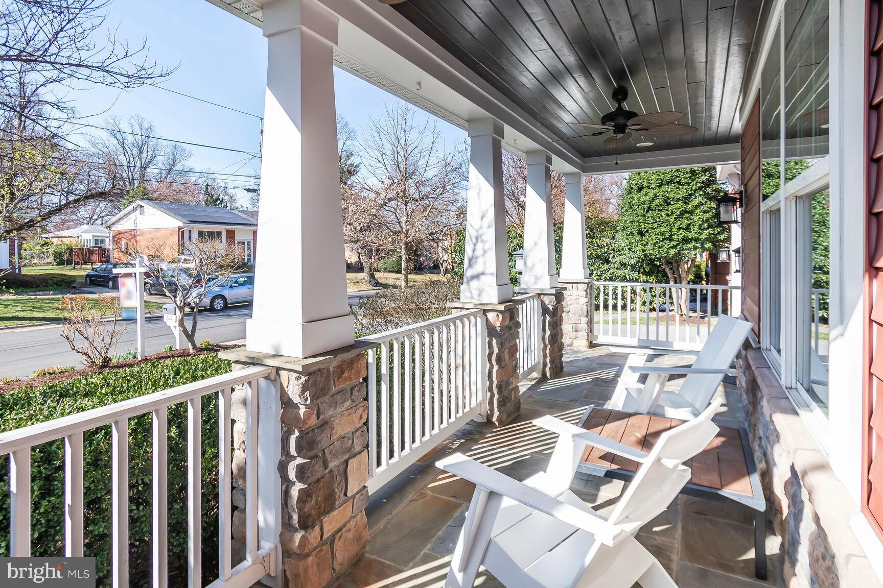2107 Ellis Street Silver Spring, MD 20910 - Photo 4 of 63 a view of a patio on the deck front of house