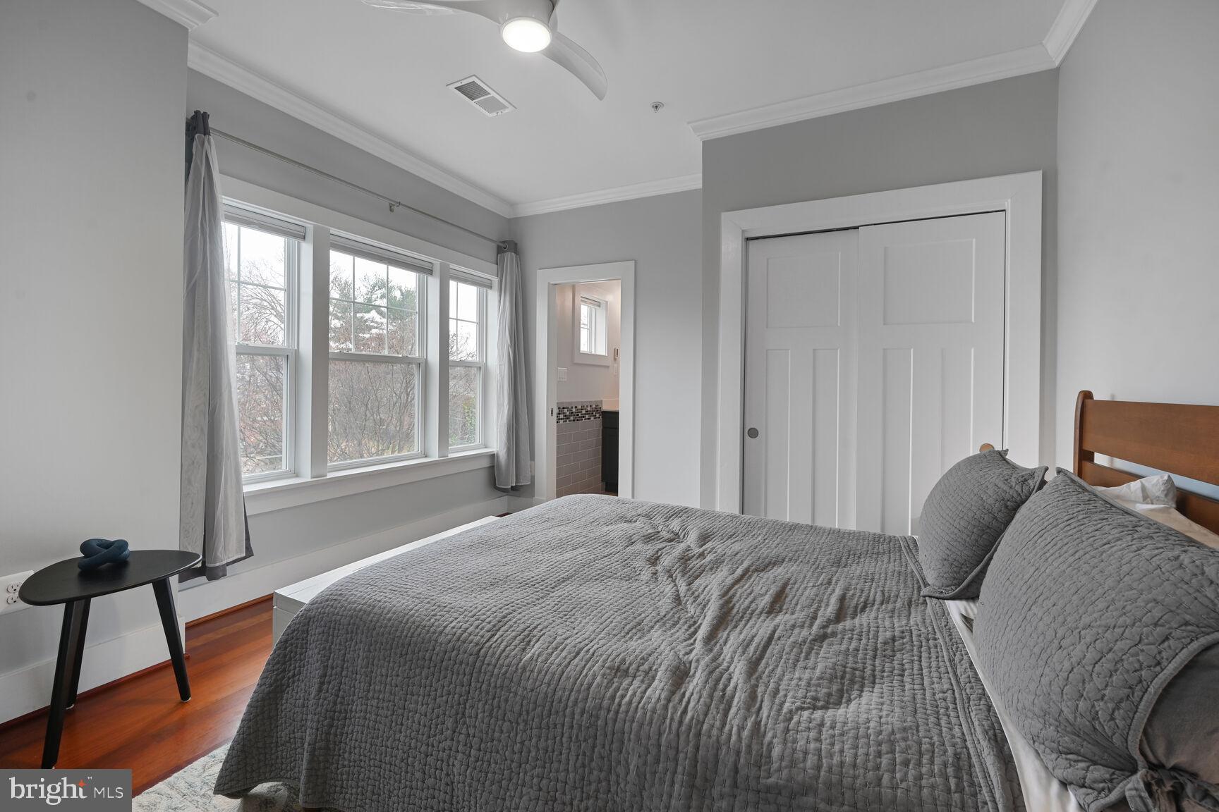 2107 Ellis Street Silver Spring, MD 20910 - Photo 44 of 63 a bedroom with a bed and a window