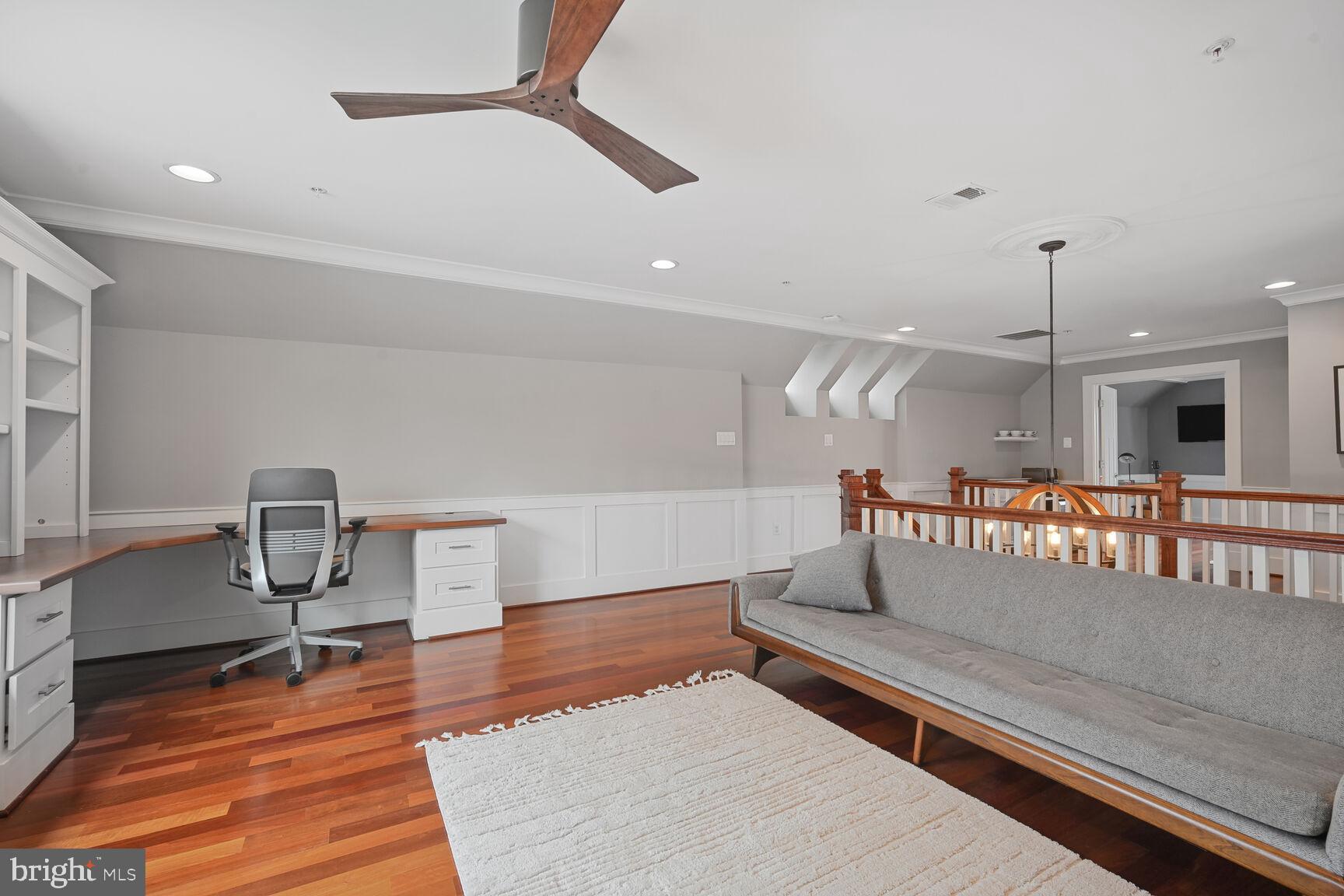 2107 Ellis Street Silver Spring, MD 20910 - Photo 53 of 63 a living room with furniture and wooden floor