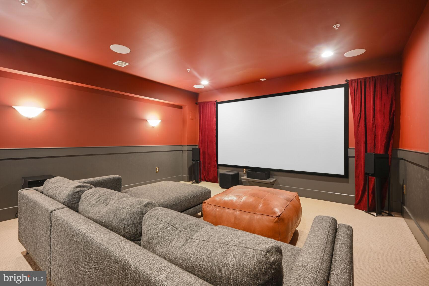 2107 Ellis Street Silver Spring, MD 20910 - Photo 60 of 63 a projector room with living room